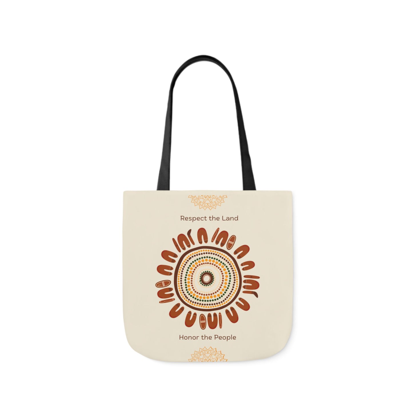 'Respect the Land, Honor the People' Design [Tote Bag]