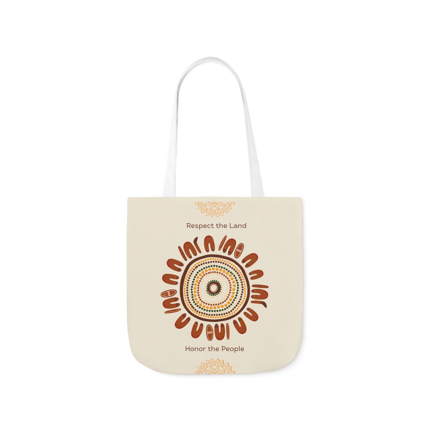 'Respect the Land, Honor the People' Design [Tote Bag]