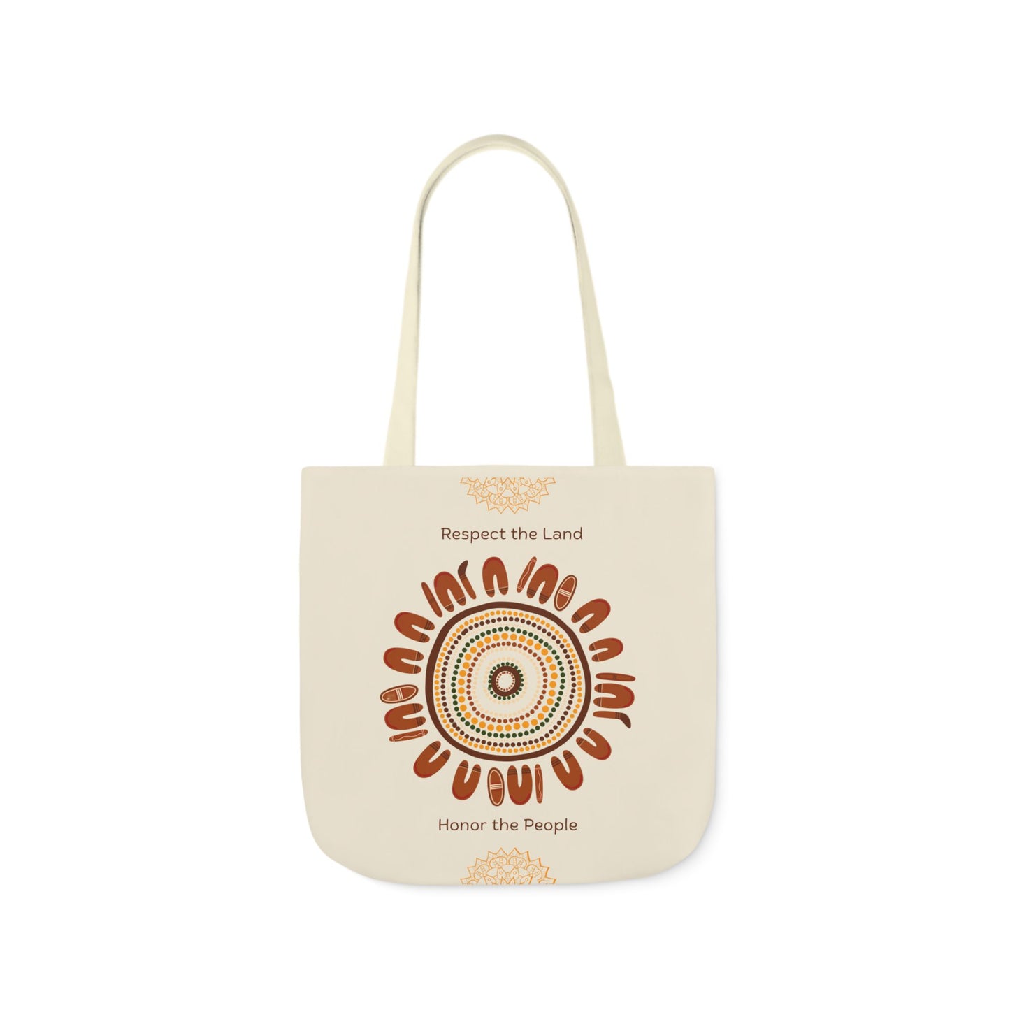 'Respect the Land, Honor the People' Design [Tote Bag]