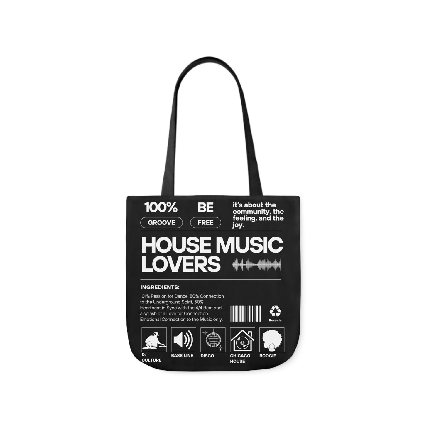 House Music Lovers - [Tote Bag]