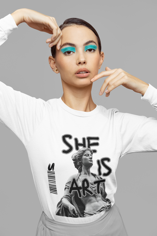 "She Is Art" [Long Sleeve]