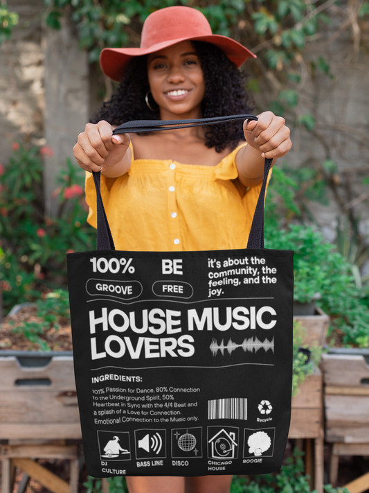 House Music Lovers - [Tote Bag]