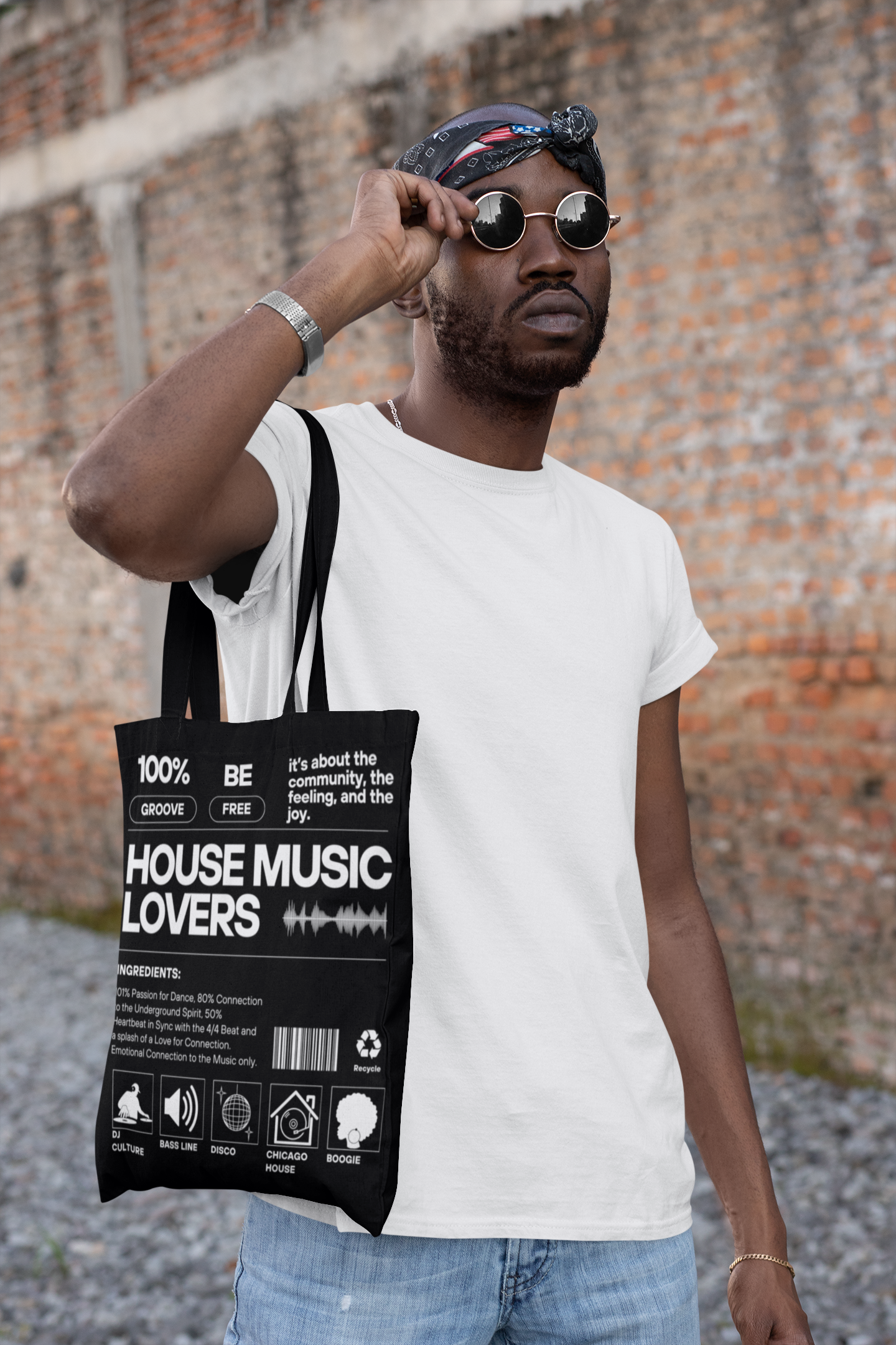House Music Lovers [Tote Bag]